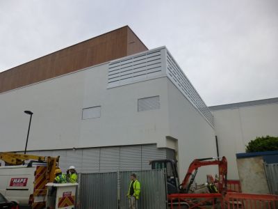 Front Corner of Leisure Centre from Natal Road
