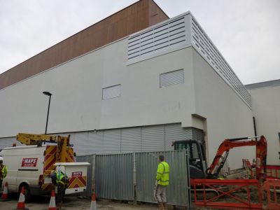 Front Corner of Leisure Centre from Natal Road
