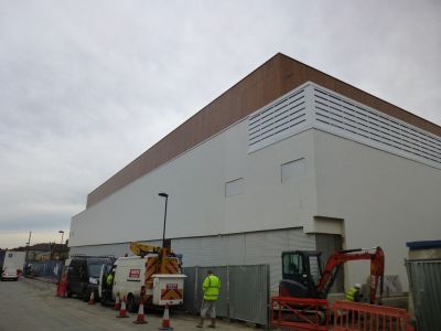 Front Corner of Leisure Centre from Natal Road
