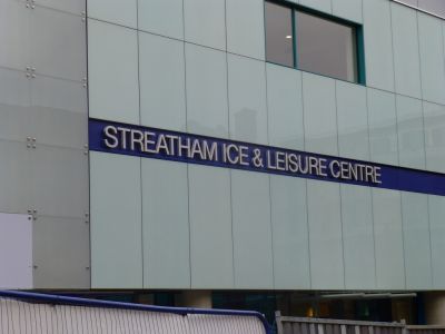 Streatham Ice and Leisure Centre Sign
