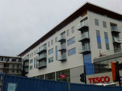 South Side of Tesco/Residential Building
