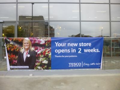 Tesco Sign
