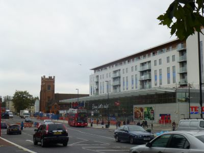 View from opposite Streatham Station
