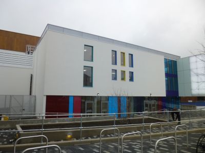 Front of Leisure Centre

