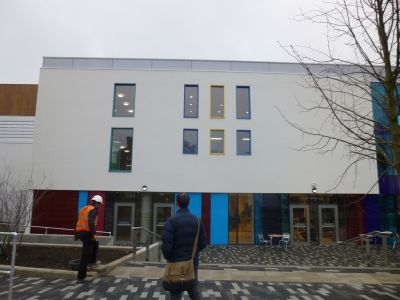 Front of Leisure Centre
