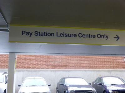 Signs in Car Park
