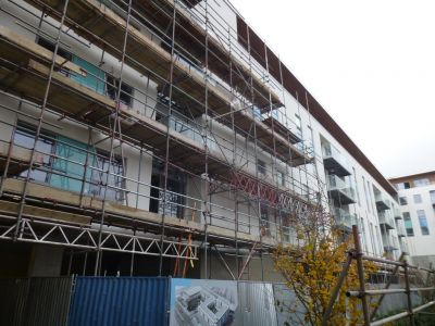 Flats from near Car Park Steps
