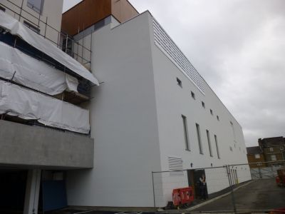 Back of Leisure Centre from Car Park
