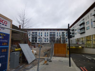 Flats from Near Car Park Entrance
