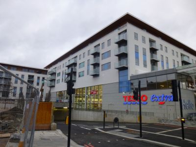 South Side of Tesco/Residential Building
