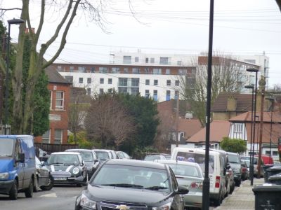 View of Flats from Madeira Road

