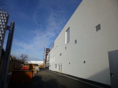 Back of Leisure Centre from Natal Road
