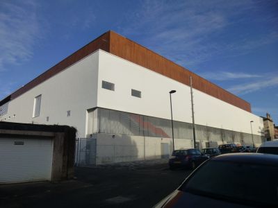 Back Corner of Leisure Centre from Natal Road
