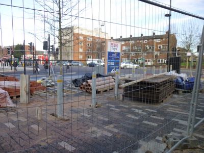 New Paving around Church
