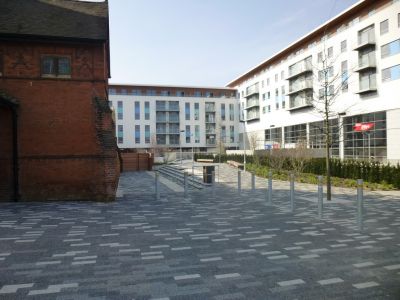 Paved Areas next to Church Now Open
