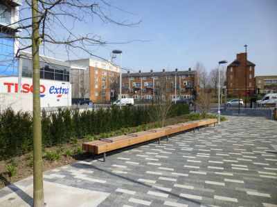 Planting between Church and Tesco
