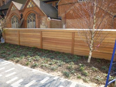 Planting next to Church
